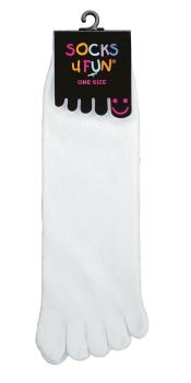 2 Paar TippTexx 24 Einzel-Zehen-Socken